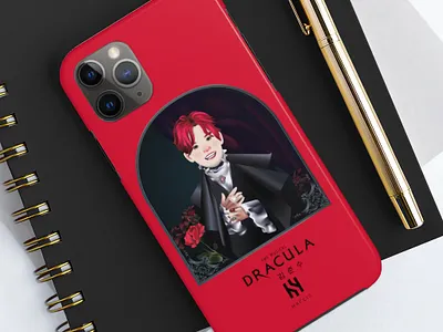 Illustration for Korean Mobile Cover Brand case design graphic design illustration merchandise mobile product