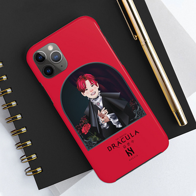 Illustration for Korean Mobile Cover Brand case design graphic design illustration merchandise mobile product