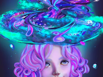 Illustration for an NFT Website Landing Page branding graphic design illustration landing page