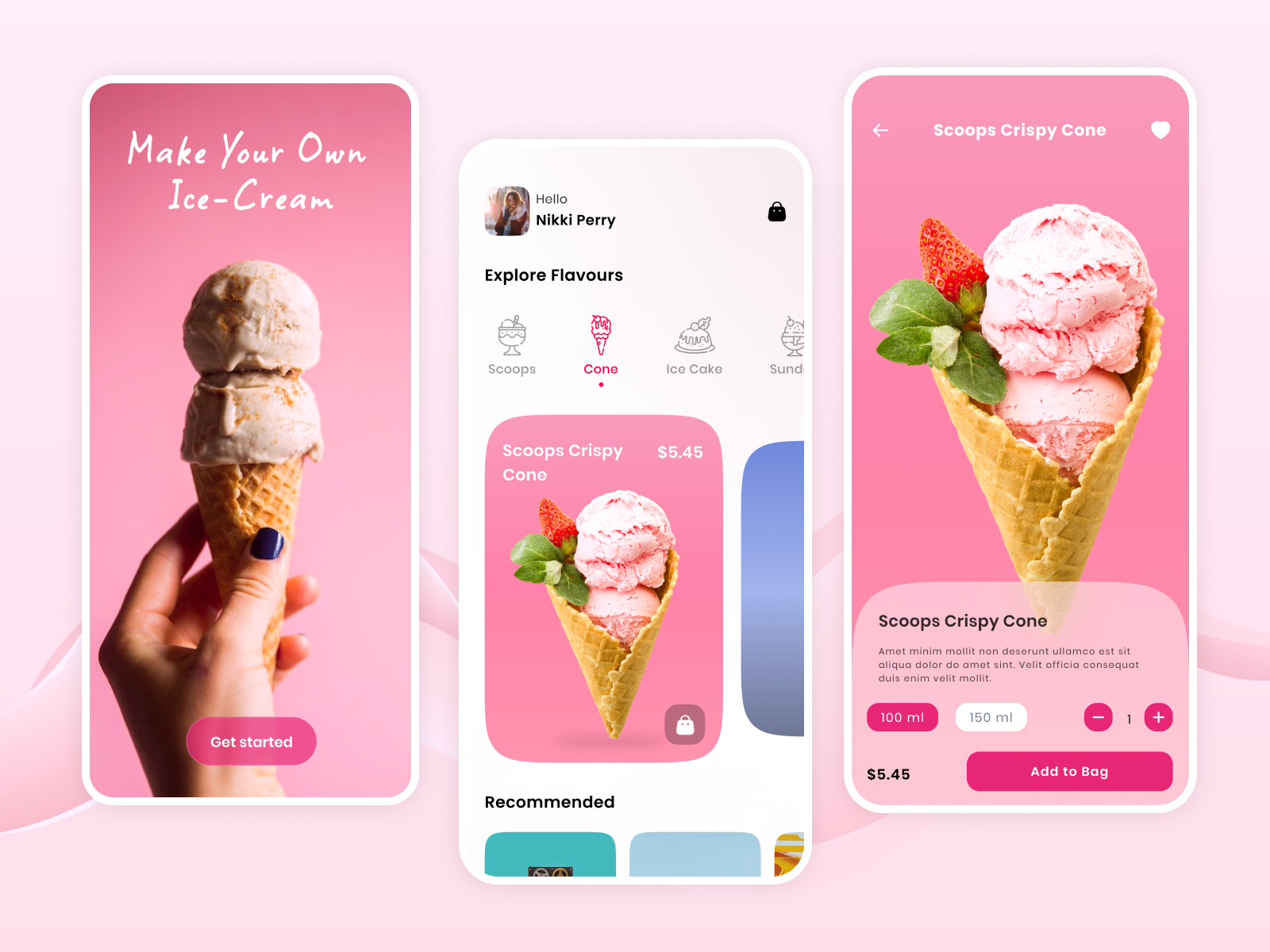 Ice Cream Store by Auxano Global Services on Dribbble