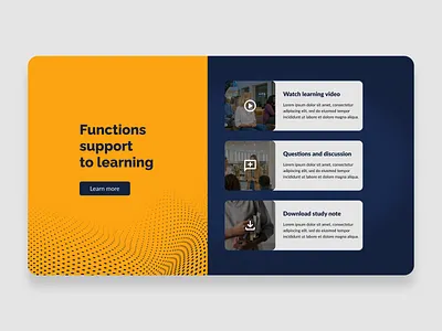 Features section web design design figma freelancer graphic design illustration ui ux web