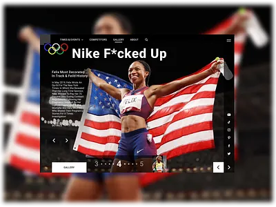 News Page news news feed news page nike olympics political runners women athletes womens rights