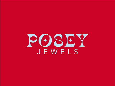 Posey Jewels | Branding & packaging brand branding feminine graphic design jewelry jewels logo