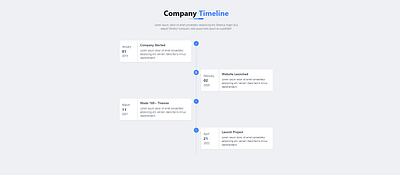 Tailwind css Timeline css html tailwind css timeline uiux web design website