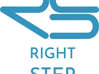muestras Logo/rightstep/exchange branding design diseño logo logo design vector