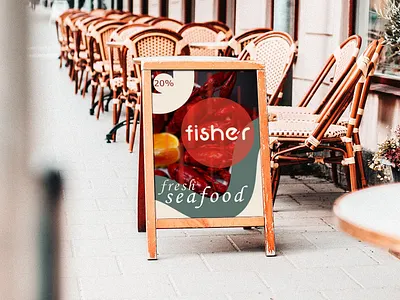 fisher branding design graphic design logo