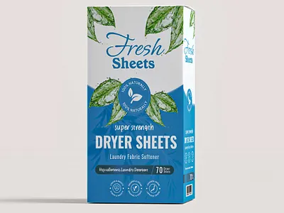 🧺 FreshSheets – Premium Dryer Sheets Box Design 🌿✨ 3dmockup adobeillustrator brandidentity cleanaesthetic dryersheets ecofriendlypackaging graphic design homecareproducts homeessentials householdgoods laundryessentials minimalistdesign organicpackaging packagingdesign packagingmockups premiumpackaging productdesign recyclablematerials retailpackaging sustainablebranding