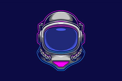 Astronaut Vector Illustration astronaut branding cartoon character illustration logo mascot vector