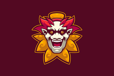 Clown Vector Illustration branding cartoon character circus clown illustration logo mascot vector