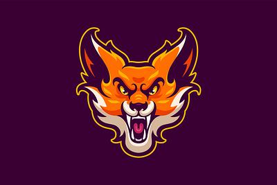 Fox Vector Illustration branding cartoon character fox illustration logo mascot vector