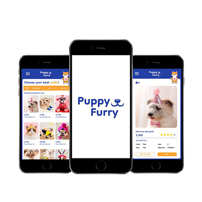 Puppy Furry app design figma mobile mobile app productdesign programming ui uidesign web app