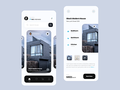 Real Estate app ui