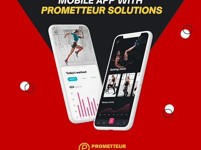 Mobile App Development Company app development apps design fitness app design fitness mobile app illustration logo mobile app development mobile app development company mobile applications mobile apps prometteursolutions