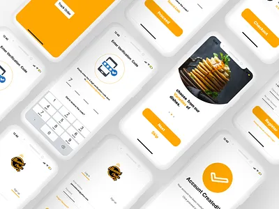 AkanniChops Food Delivery App. branding graphic design ui