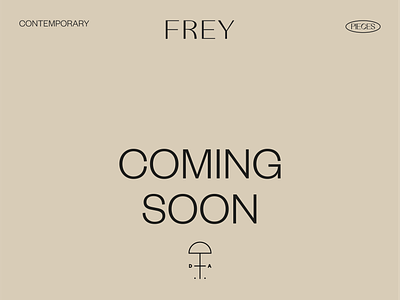 Frey Istanbul Coming Soon Page branding coming soon dilara aydın freyistanbul graphic design istanbul logo page design typography website