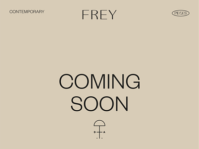 Frey Istanbul Coming Soon Page branding coming soon dilara aydın freyistanbul graphic design istanbul logo page design typography website