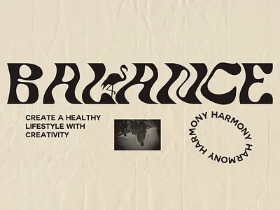 balance - experimental typography design practice balance crewneck design experimental graphic design harmony mockup student typography