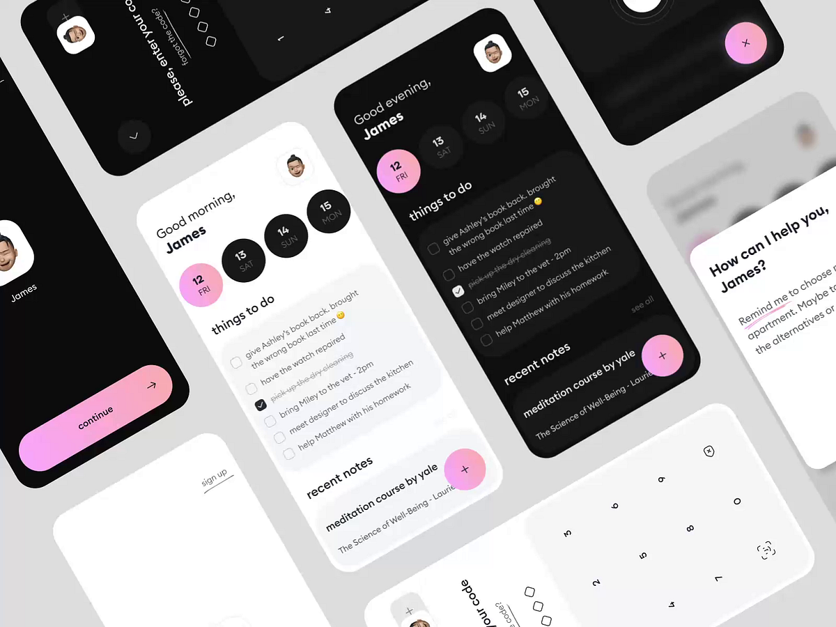 Browse thousands of Notes App UI images for design inspiration | Dribbble
