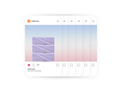 Minimalistic Instagram Post Mockup ig instagram minimal minimalistic mock up mock up mockup post presentation