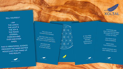 Card Deck card deck graphic design oracle cards