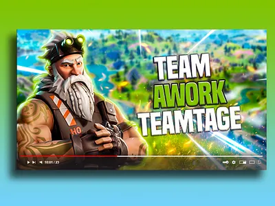 CREATIVE YOUTUBE THUMBNAIL branding clean design free logo design templates gaming banner gaming thumbnail graphic design illustration thumbnail ui vector