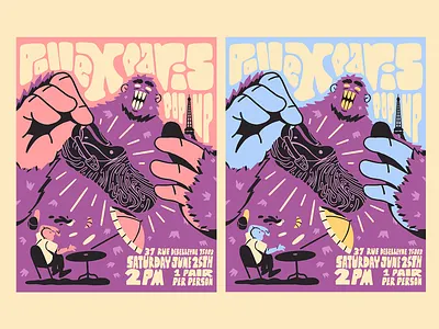 'Pollex Paris Pop-Up' Posters for Salehe Bembury design footwear graphic design illustration poster salehe bembury social media typography