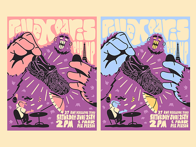 'Pollex Paris Pop-Up' Posters for Salehe Bembury design footwear graphic design illustration poster salehe bembury social media typography