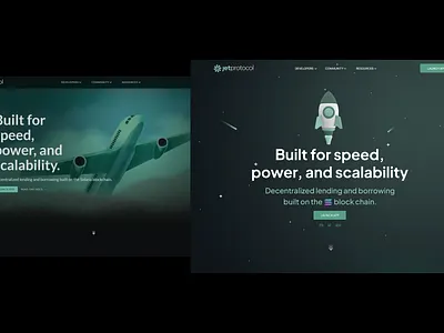 Jetprotocol UI Redesign. 3d animation branding design graphic design illustration logo motion graphics ui ux