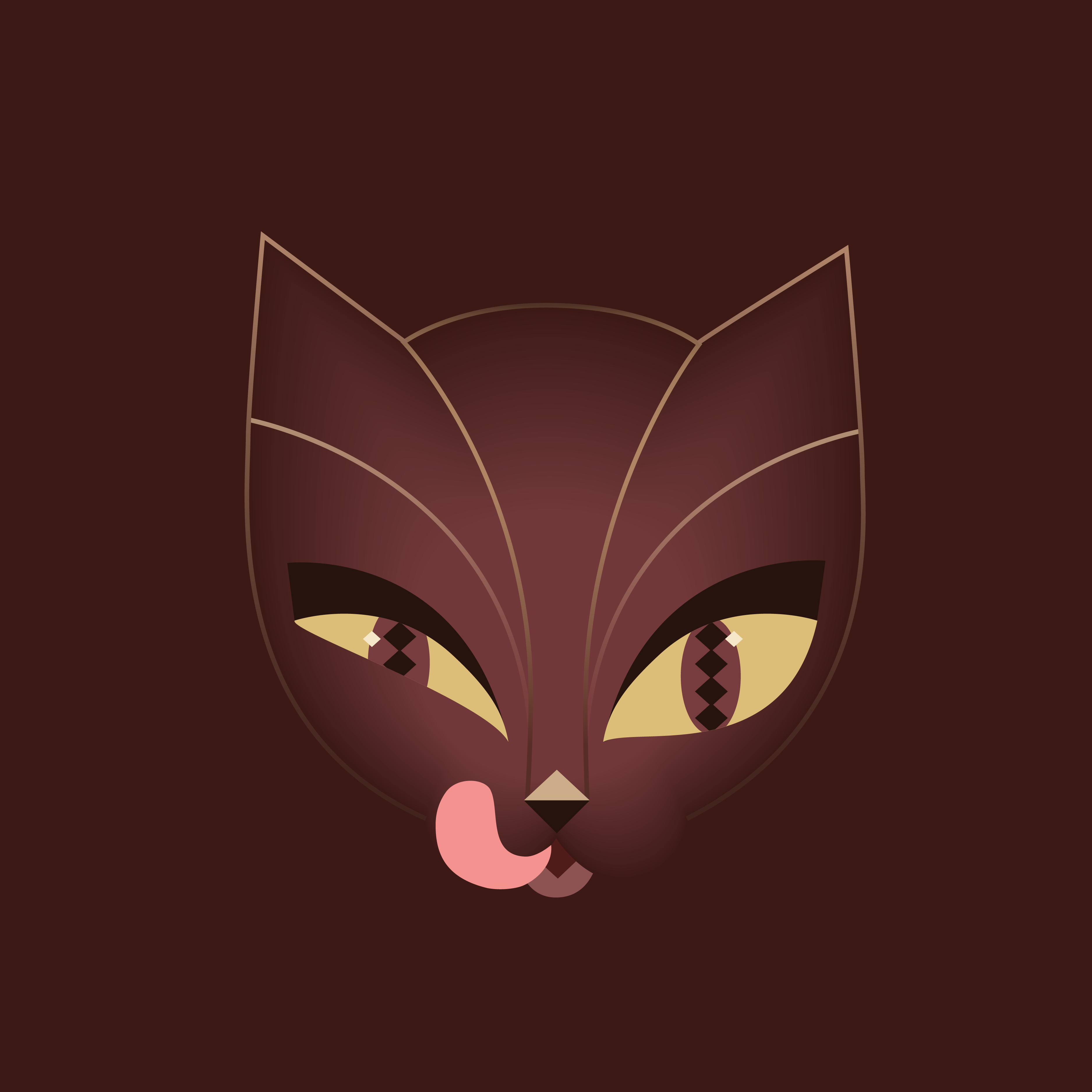 Prints for a pet food company 2d illustration animation cat food cats graphic design luxury minimal minimalist outdoors pets premium prints vector illustrattion