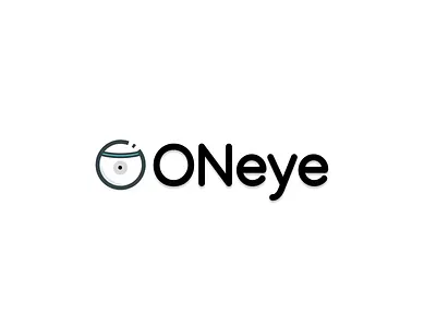 ONeye Logo Design White 3d animation branding clean dark deisgn design design logo graphic design illustration logo motion graphics ui