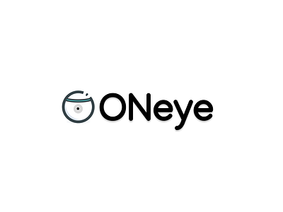 ONeye Logo Design White 3d animation branding clean dark deisgn design design logo graphic design illustration logo motion graphics ui