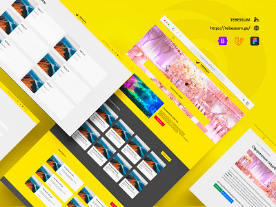 Web design and web development for Tebessum aymans figma laravel ui web design web development
