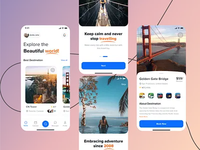 TravelMate - IOS App app app design clean clean ui design ios ios app ios design ui ui design uidesign ux ux design