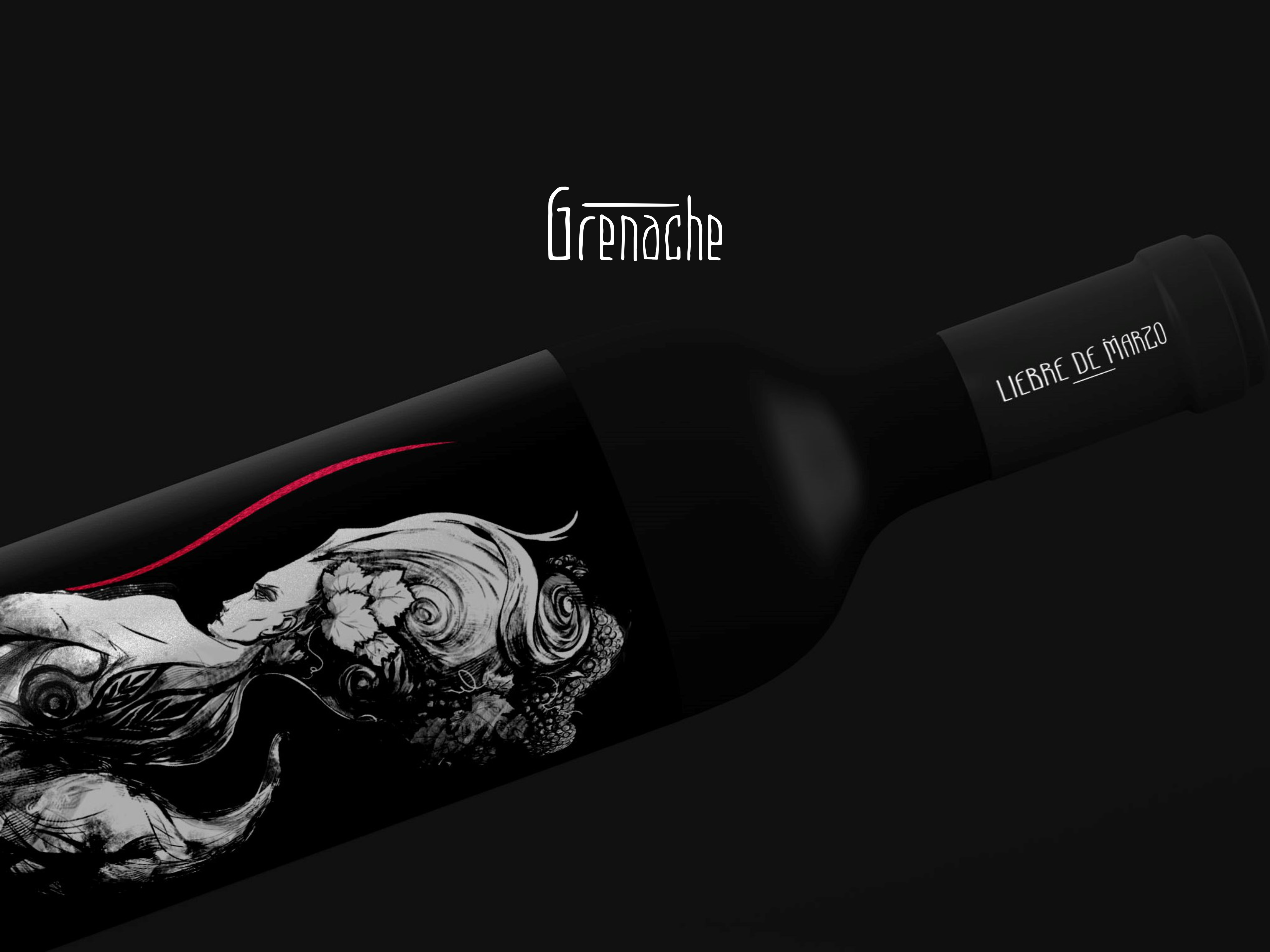 Liebre De Marzo branding design graphic design illustration label design logo