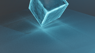 LIGHTNING CUBE 3d blender cycle model render