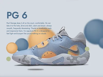 PG-6 Nike ShoeShop adobe illustrator css html js