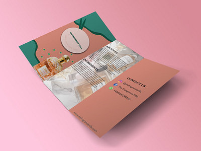 Trifold Brochure Design | For Fragrance design graphic design illustration logo vector