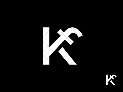 KF Logo branding design f fk fk logo fk monogram graphic design icon identity k kf kf logo kf monogram logo logo design logos logotype monogram typography vector