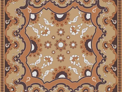 Rug Pattern fabric pattern fashion illustation pattern seamless pattern