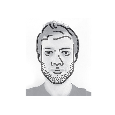 Hi, Im Karl adobe adobeillustrator animation artist black and white illustration character design creative design flat graphic design illustration illustrator line art line drawing male icon profile design texture vector