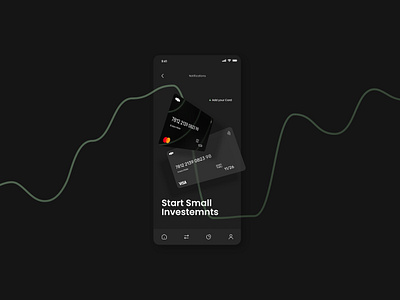 Stock Market App app design bitcoin crypto dark mode finance graphic design iphone mobile mobile app night mode shot stock market trading ui