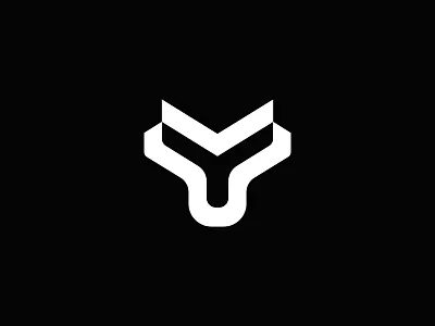 Logo agency logo brand identity design branding brandmark bull logo bull y logo business logo creative logo icon design logo logo design logo designer logos marketing logo modern logo monogram logo y y logo