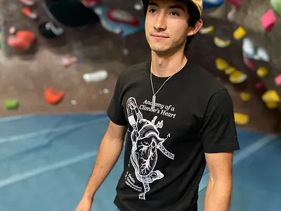 Anatomy of a Climbers Heart (the final result) ai design graphic design illustration procreate