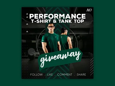 Giveaway Post branding desig1n design graphic design poster social media poster vector