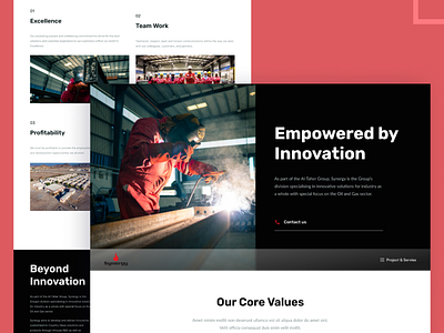 Innovation Energy Website app dailyui design energy innovation landingpage solar ui ux web website