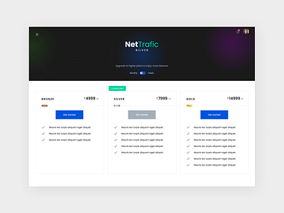 Subscriptions landing page - Web App adobexd android figma ui user experience user interface ux web app