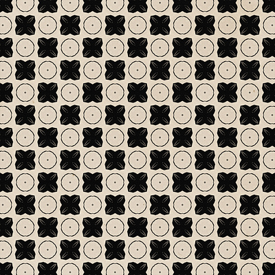 Black and White Repeating Pattern