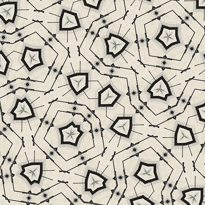 Black and White Repeating Pattern