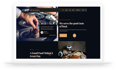 AT Restaurant – Free Food Order / Restaurant Joomla Template free joomla templates free web template free website template joomla 4 joomla 4 templates joomla theme joomla themes web template website template