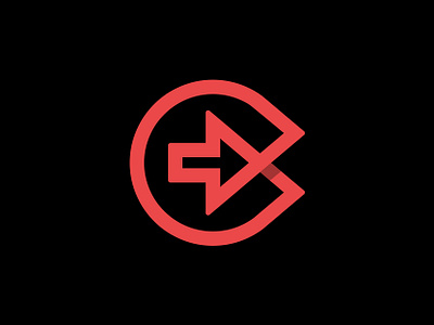 Letter C Arrow Logo arrow boost c delivery design direction fast illustr illustration letter c logo modern move simple transport truck